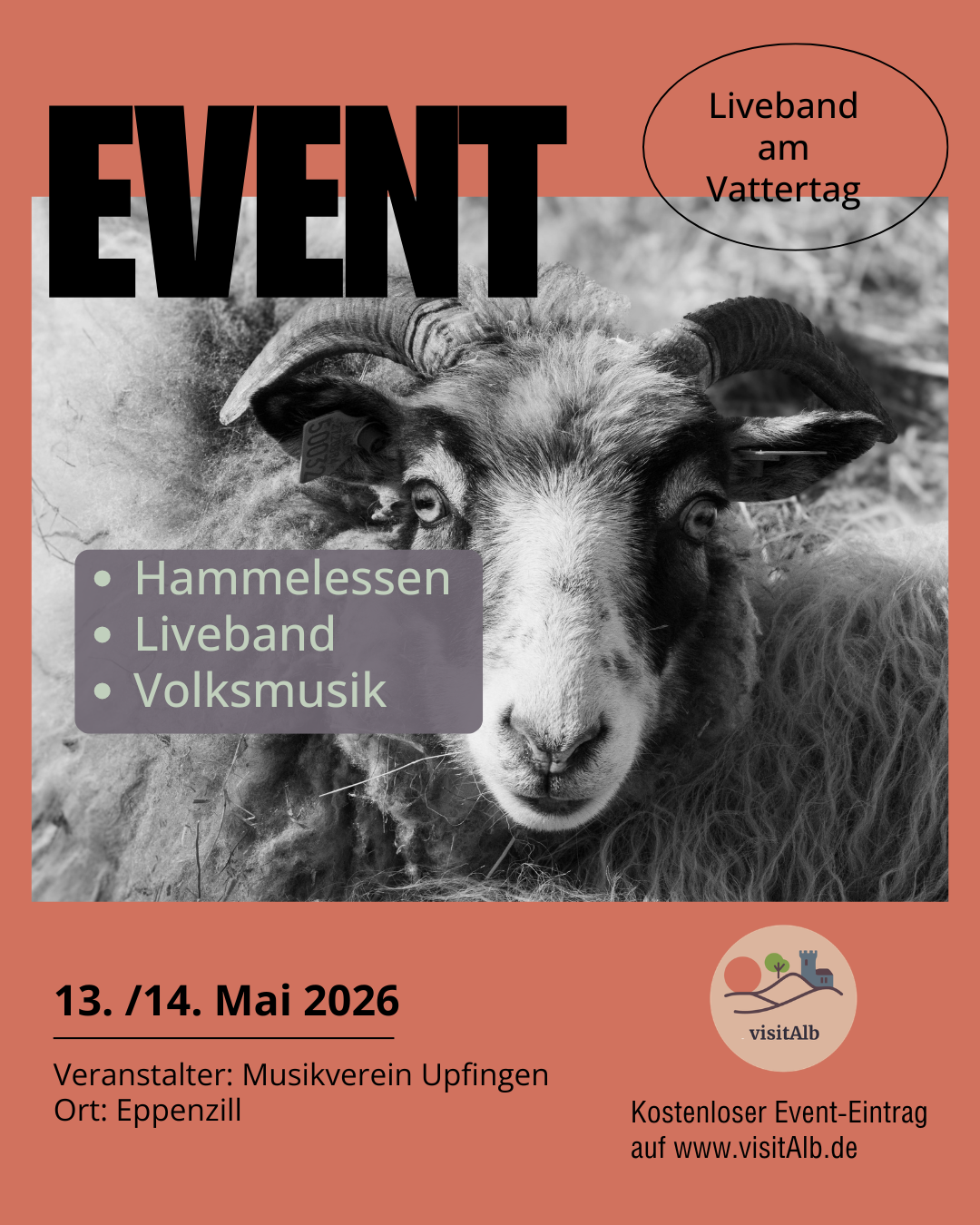 Festzelt mit Liveband und Hammelessen Eppenzill
